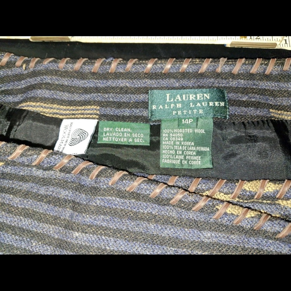 Vintage Ralph Lauren midi skirt wrap - Picture 6 of 11